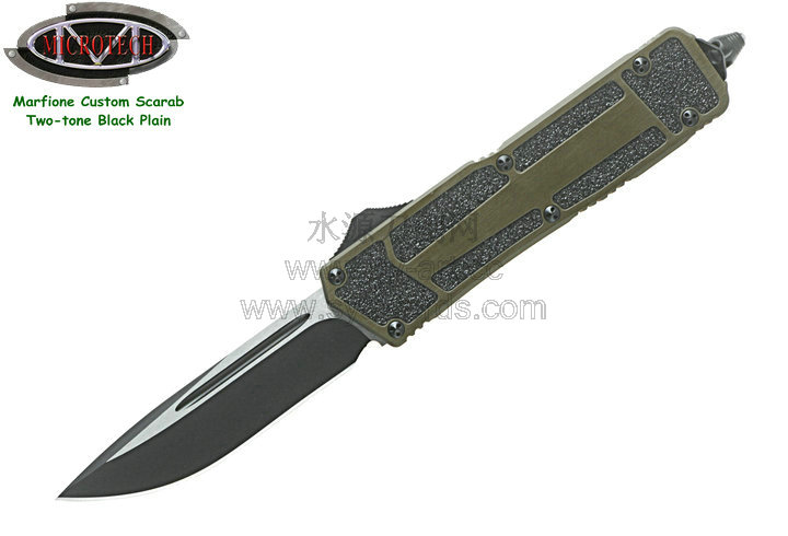 Microtech ΢ Marfione Custom Scarab ʥ׳ 󽣱 ODɫ ֹɫ˿˫ɫմͿ ȫֱֻ